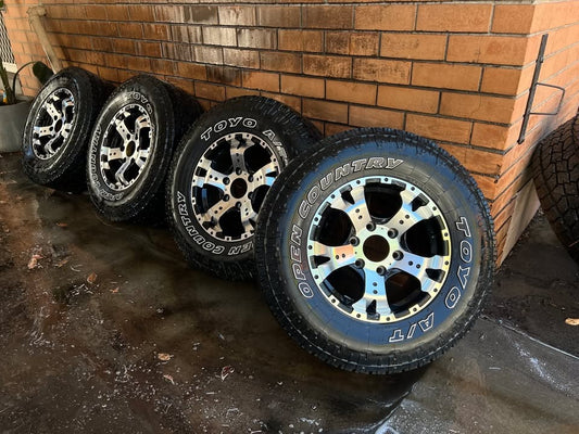 CSA Jackal 6 Stud with Toyo Open Country A/T Tyres