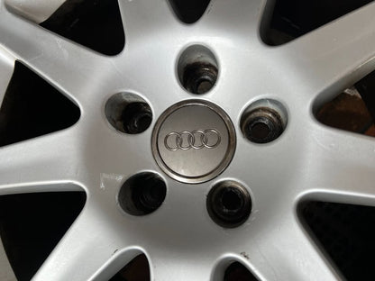 Audi 17” Alloy Wheels with Like New Tyres