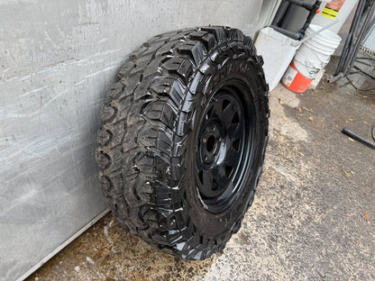 32" Mud Tyre on 5 Stud Steel Rim
