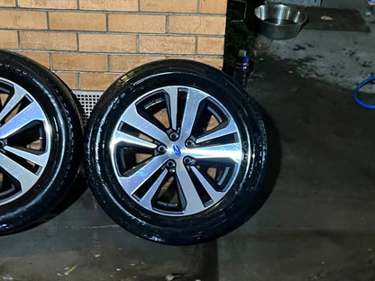 Subaru Forester 18" Alloy Wheels with Very Good Tyres