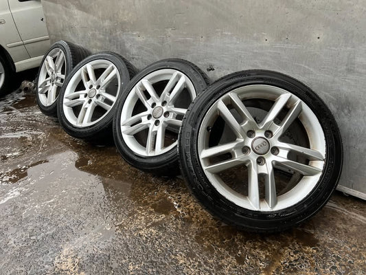 Audi 17" Alloy Wheels with Tyres