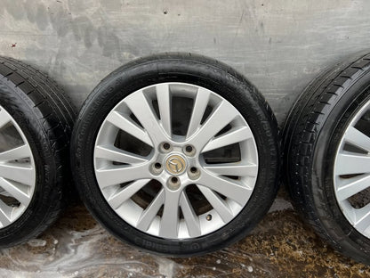 Mazda 3 17" Alloy Wheels with Good Tyres