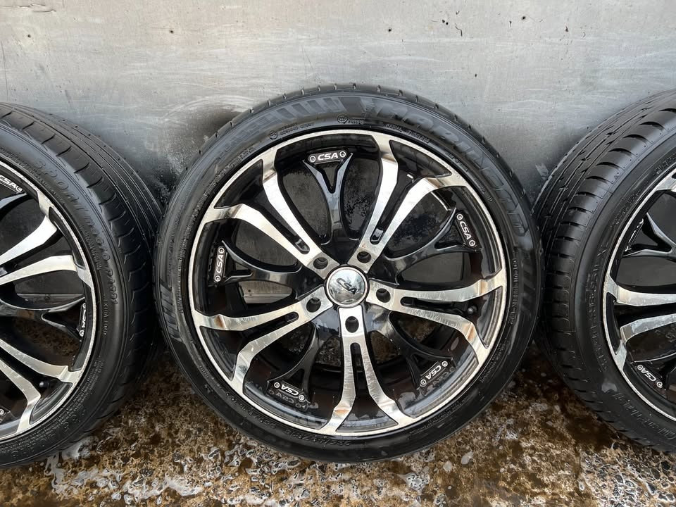 CSA 18" Alloy Wheels with Tyres