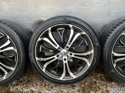 CSA 18" Alloy Wheels with Tyres