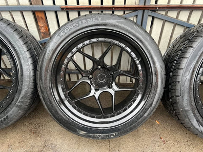 Peregrine Forged 22" Alloy Wheels with New Tyres