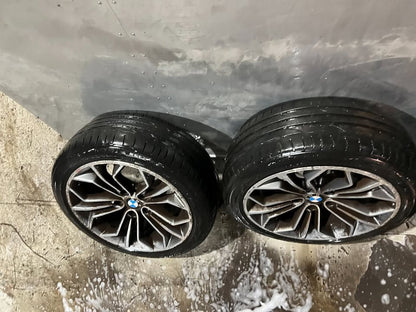 BMW X3 Staggered 18” Alloy Wheels with Bridgestone Potenza Tyres
