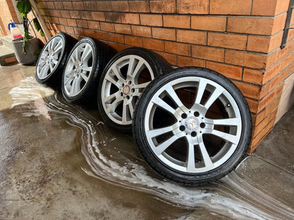 Mercedes Benz 18" Alloy Wheels with Excellent Tyres