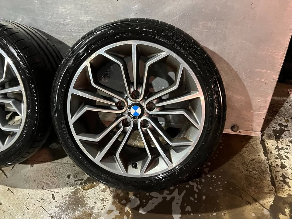 BMW X3 Staggered 18” Alloy Wheels with Bridgestone Potenza Tyres