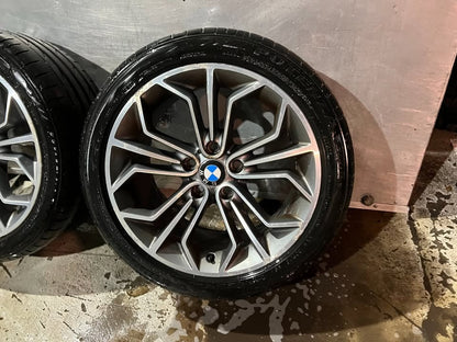 BMW X3 Staggered 18” Alloy Wheels with Bridgestone Potenza Tyres