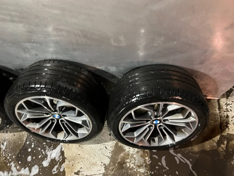 BMW X3 Staggered 18” Alloy Wheels with Bridgestone Potenza Tyres