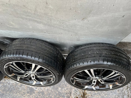 CSA 18" Alloy Wheels with Tyres