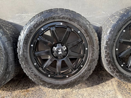 King 20" Alloy Wheels with Nitto A/T Tyres
