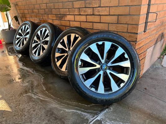 Subaru Forester 18" Alloy Wheels with Bridgestone Tyres