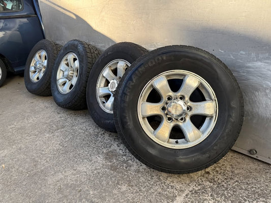 Speedy 6 Stud 16" Alloy Wheels with A/T Tyres