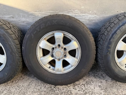 Speedy 6 Stud 16" Alloy Wheels with A/T Tyres