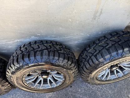 Grudge Off-Road 6 Stud Alloy Wheels with R/T Tyres