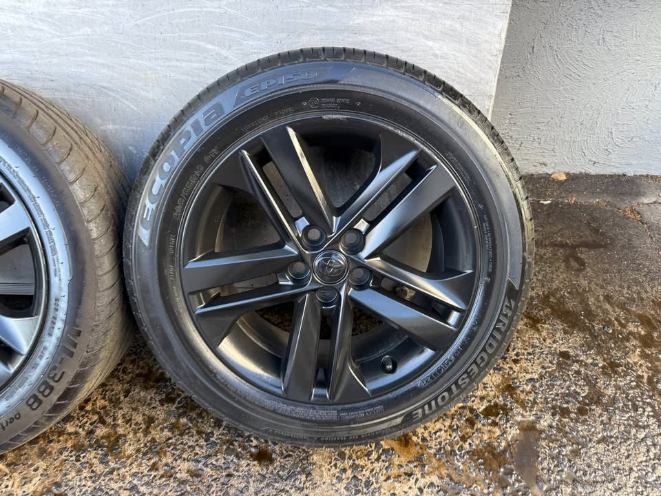 Toyota Corolla 16” Alloy Wheels with Good Tyres