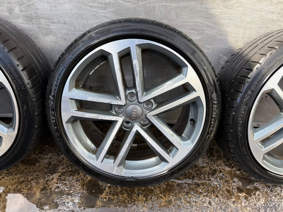 Audi A3 18” Alloy Wheels with Good Tyres