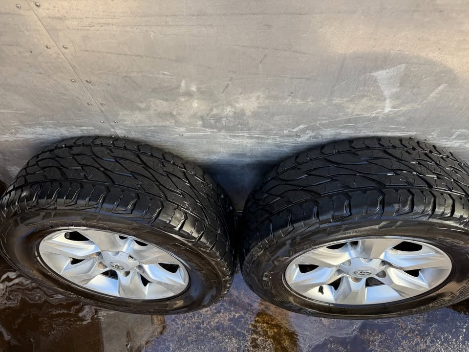 Toyota Prado 17” Alloy Wheels with Bridgestone Dueler A/T Tyres