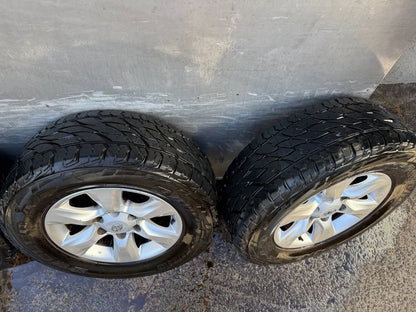 Toyota Prado 17” Alloy Wheels with Bridgestone Dueler A/T Tyres