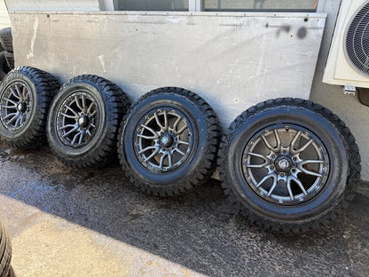 Grudge Off-Road 6 Stud Alloy Wheels with R/T Tyres
