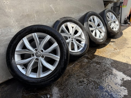 Volkswagen Tiguan 18” Alloy Wheels with Good Tyres