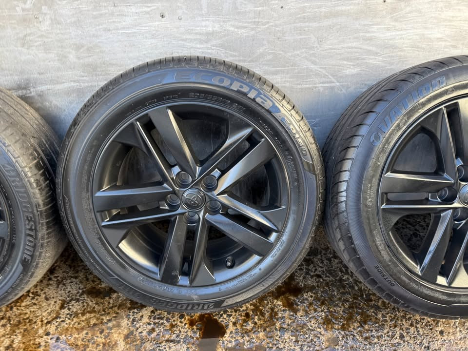 Toyota Corolla 16” Alloy Wheels with Good Tyres