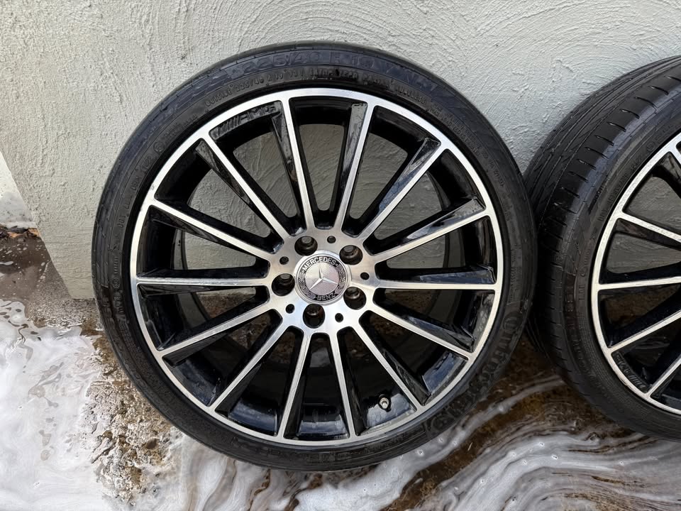 Mercedes Benz AMG Staggered 19” Alloy Wheels with Tyres