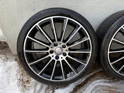 Mercedes Benz AMG Staggered 19” Alloy Wheels with Tyres