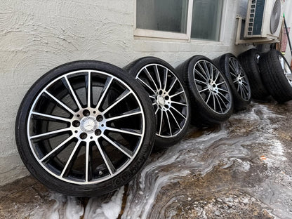 Mercedes Benz AMG Staggered 19” Alloy Wheels with Tyres