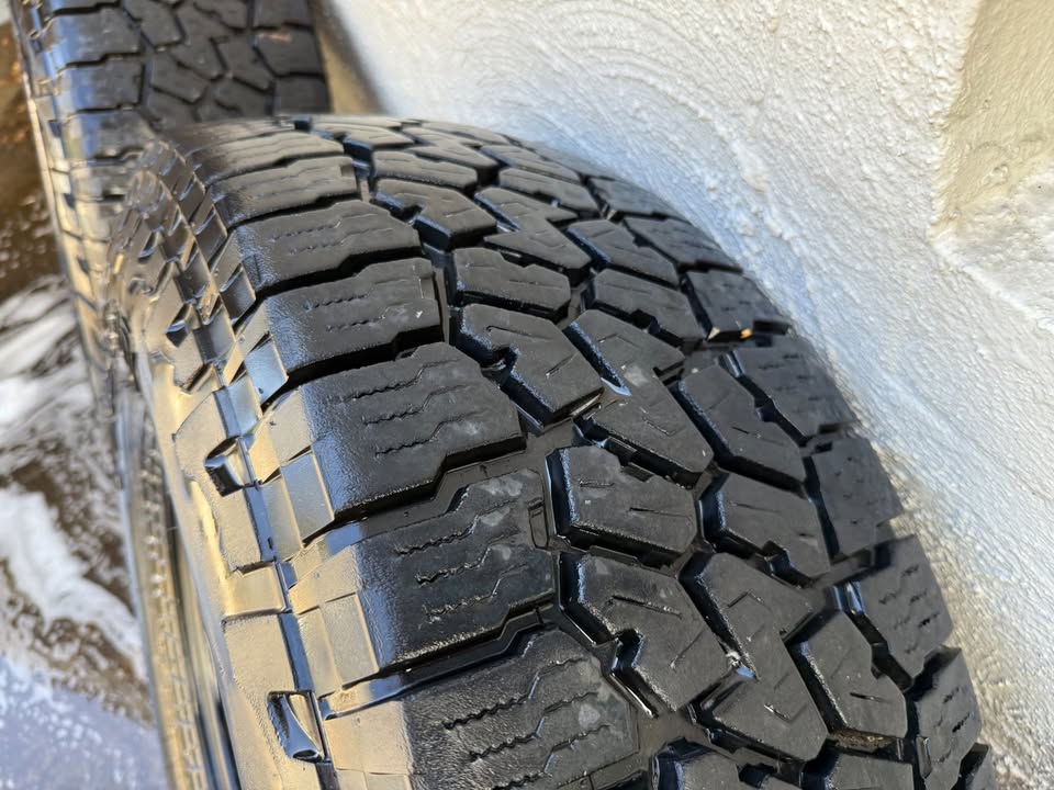 Falken Wildpeak 33" Tyres on 6 Stud Steel Rims