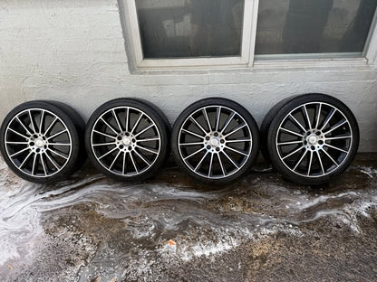 Mercedes Benz AMG Staggered 19” Alloy Wheels with Tyres