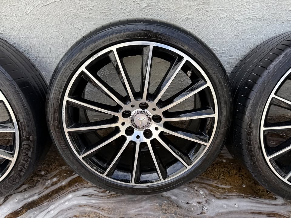 Mercedes Benz AMG Staggered 19” Alloy Wheels with Tyres