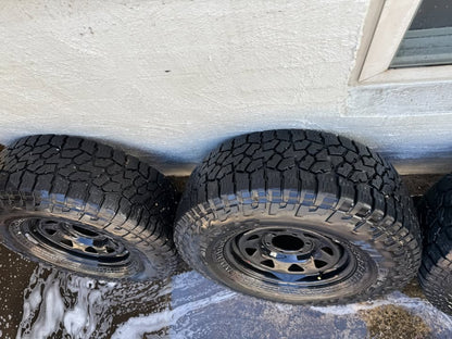 Falken Wildpeak 33" Tyres on 6 Stud Steel Rims