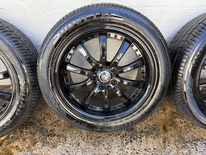 Lexani 20" Alloy Wheels with Like New Tyres