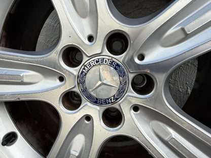 Mercedes Benz Staggered 17” Alloy Wheels with Excellent Tyres