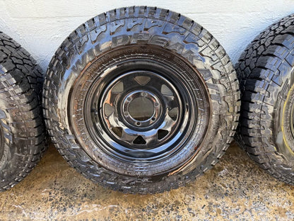 Falken Wildpeak A/T 32" Tyres on 6 Stud Rims