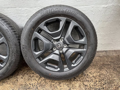 Toyota RAV4 19" Alloy Wheels with Bridgestone Tyres