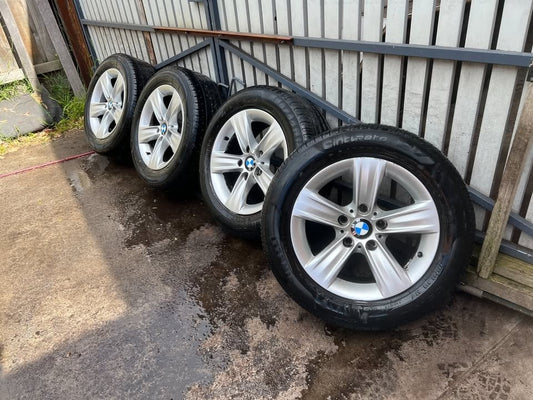 BMW 16” Alloy Wheels with Good Tyres