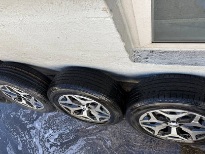 Subaru Forester/Outback 17" Alloy Wheels with Excellent Tyres Set of 5