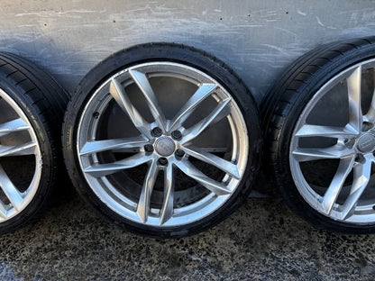 Audi A5/A6 20” Alloy Wheels with Bridgestone Potenza Tyres