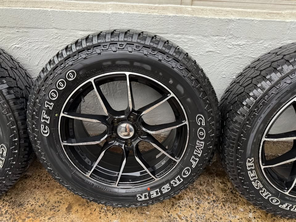 HTR Gram Lights 18" Alloy Wheels with Excellent Tyres