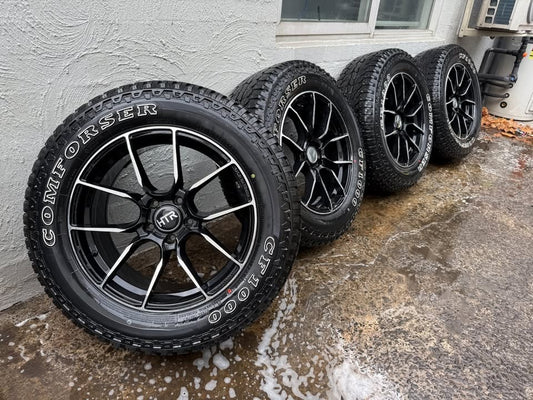 HTR Gram Lights 18" Alloy Wheels with Excellent Tyres