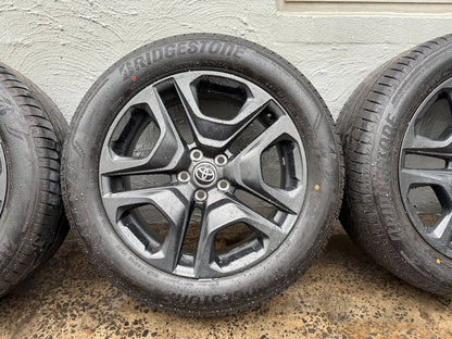 Toyota RAV4 19" Alloy Wheels with Bridgestone Tyres
