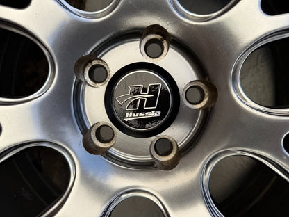 Hussla 18 Inch Alloy Wheels with Like New Tyres *Delivery*