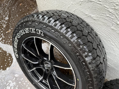 HTR Gram Lights 18" Alloy Wheels with Excellent Tyres