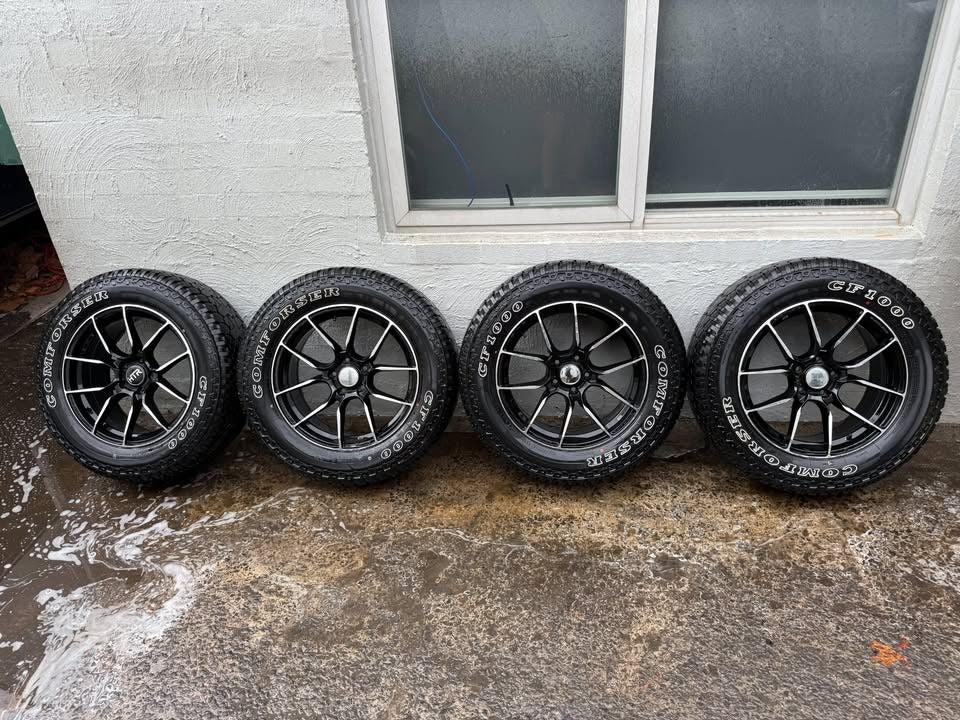 HTR Gram Lights 18" Alloy Wheels with Excellent Tyres