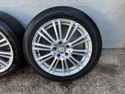 Mercedes Benz 17" Alloy Wheels with Goodyear Tyres