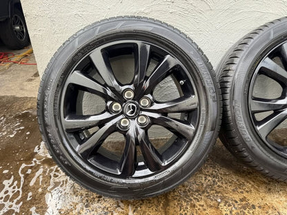 Mazda CX3/CX30 18" Alloy Wheels with Excellent Tyres