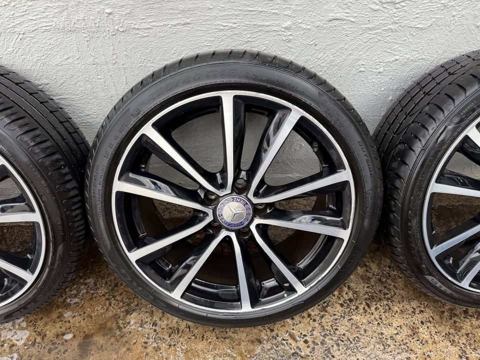 Mercedes Benz A Class 18" Alloy Wheels with Good Tyres
